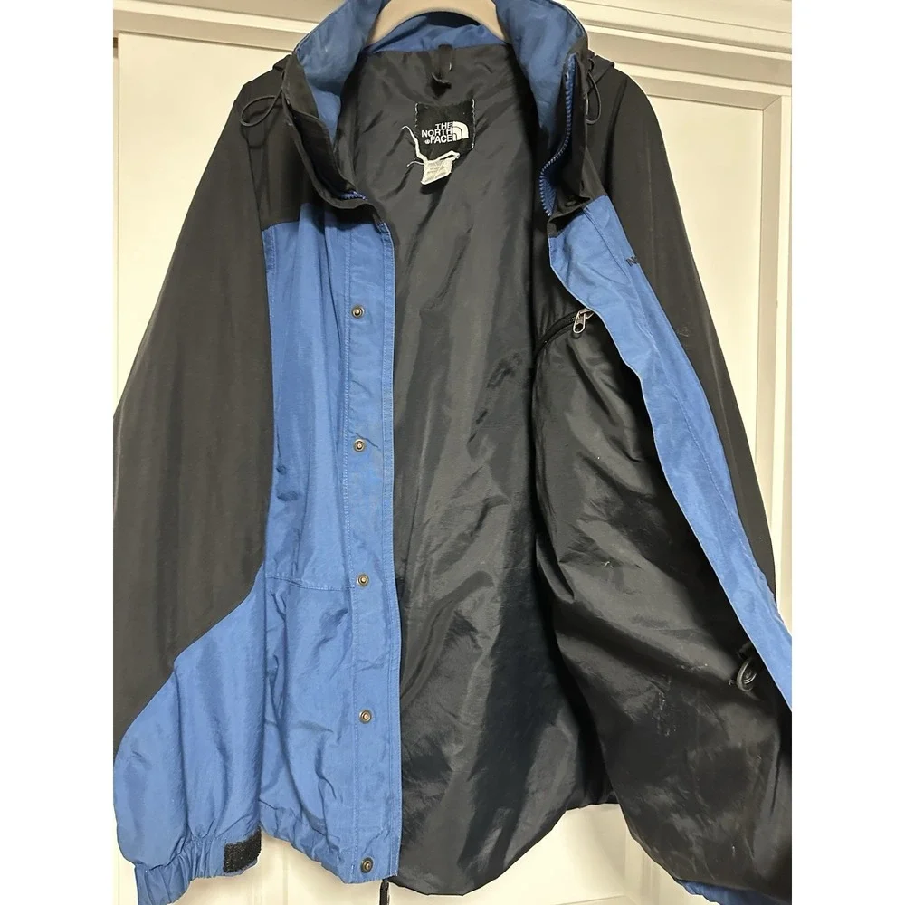 The North Face, Men's Hyvent‎ Parka, Black & Blue, Size Large